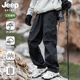 子男款 JEEP 男工装 休闲裤 SPIRIT吉普冲锋裤 男宽松直筒户外登山裤