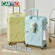 雪糕行李箱女20寸拉杆箱多功能登机箱28万向轮结实旅行密码 箱子24