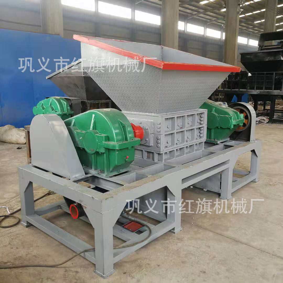 双轴木材粉碎机 塑料粉碎机 汽车外壳破碎机 撕碎机 塑钢撕碎机