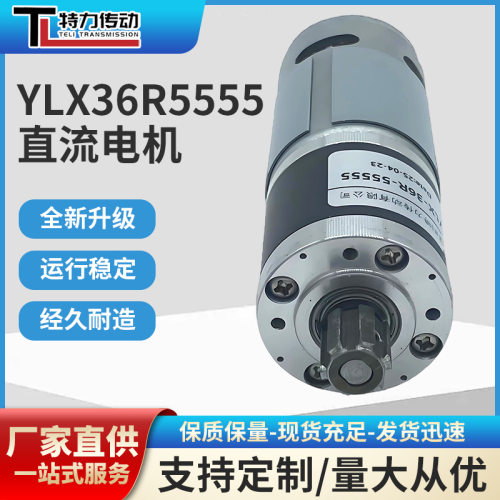 YLX36R5555直流齿轮减速电机高转速大扭矩洗地机减速电机厂家供应