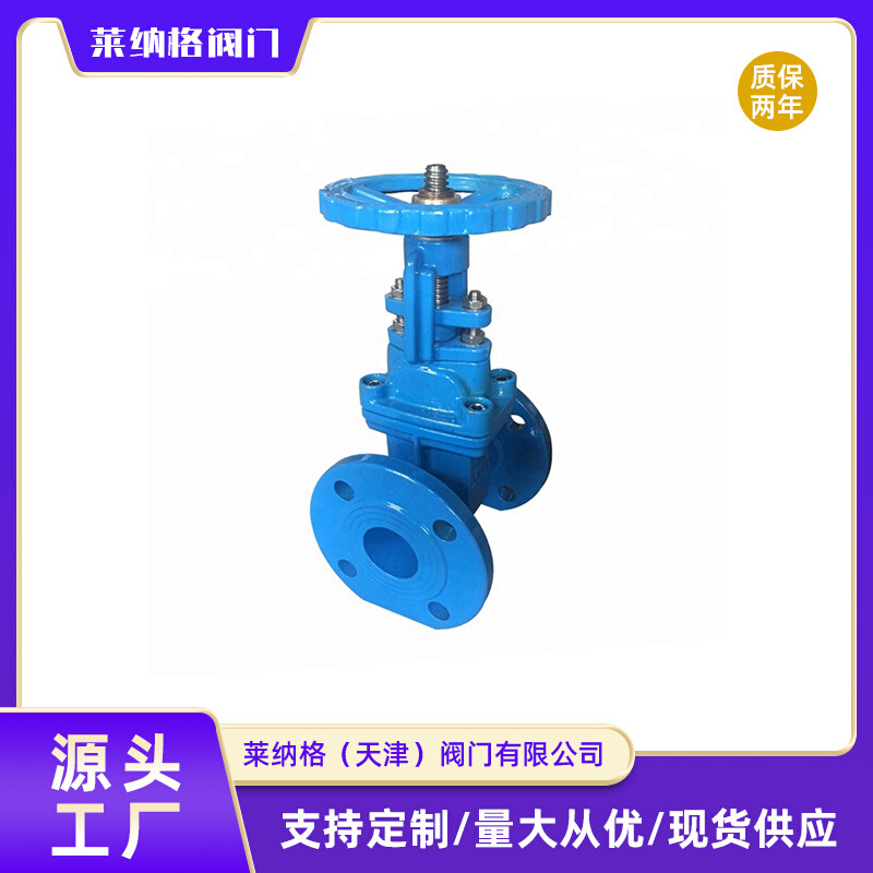【上海良工】dn50/dn80法兰式明杆闸阀球墨铸铁软密封闸阀Z41X-16