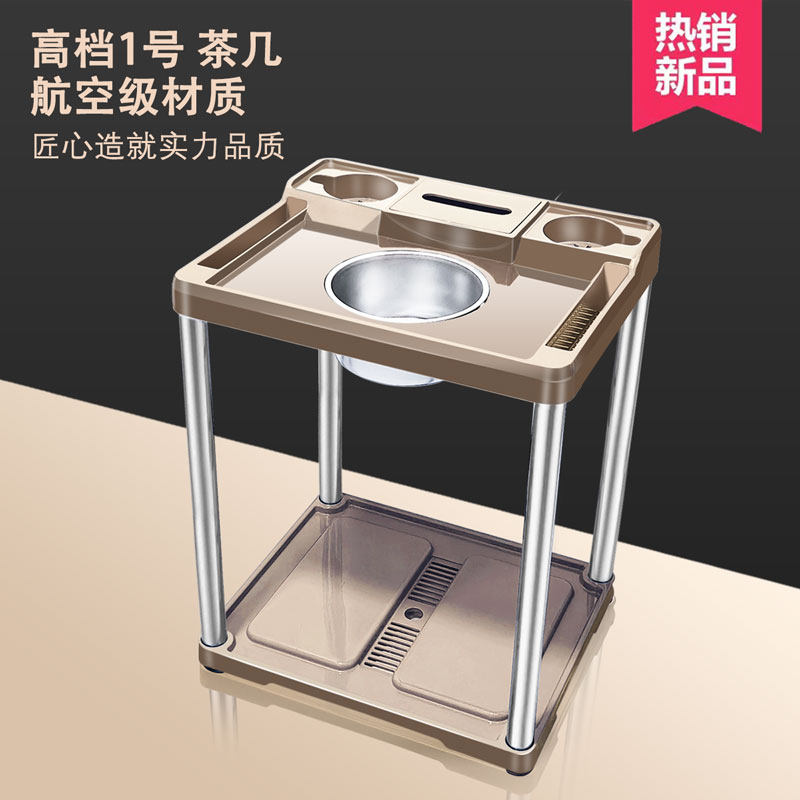 高档号耐用茶几!超强承重型棋牌室麻将桌边几麻将馆专用茶水架