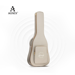 奥森Aosen 民谣吉他41寸木吉他包加厚海绵双肩背吉他包