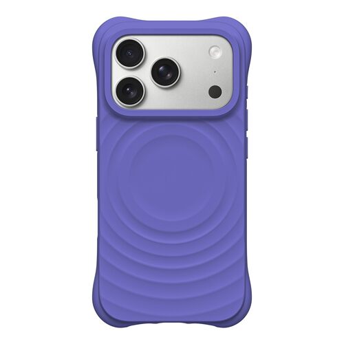 新款冰梅蓝水波纹适用于苹果iPhone17promax纯色简约16Magsafe磁吸手机壳15pro防摔14plus华强北13液态保护套
