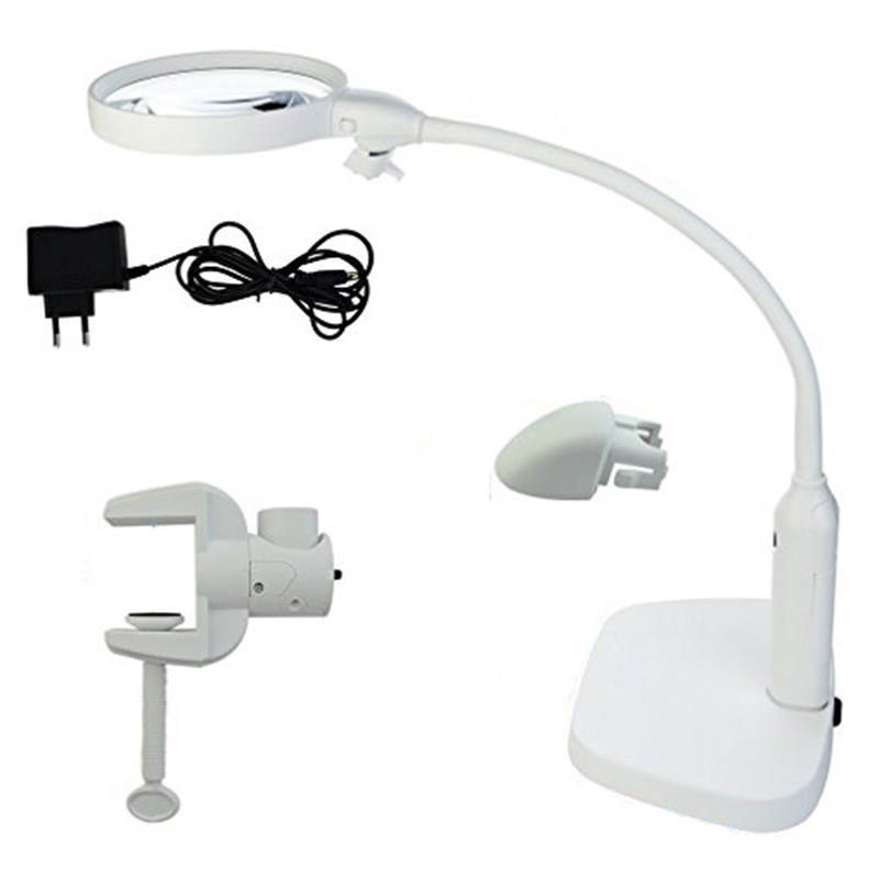 软管六灯多用途工业台式镜可换镜头台式固定可夹高清