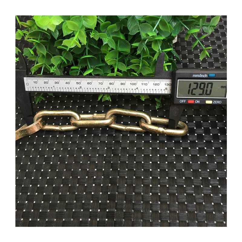 极速中式锁扣镀锌n铁环复古锁炼搭扣老式锁扣 大门单门锁扣