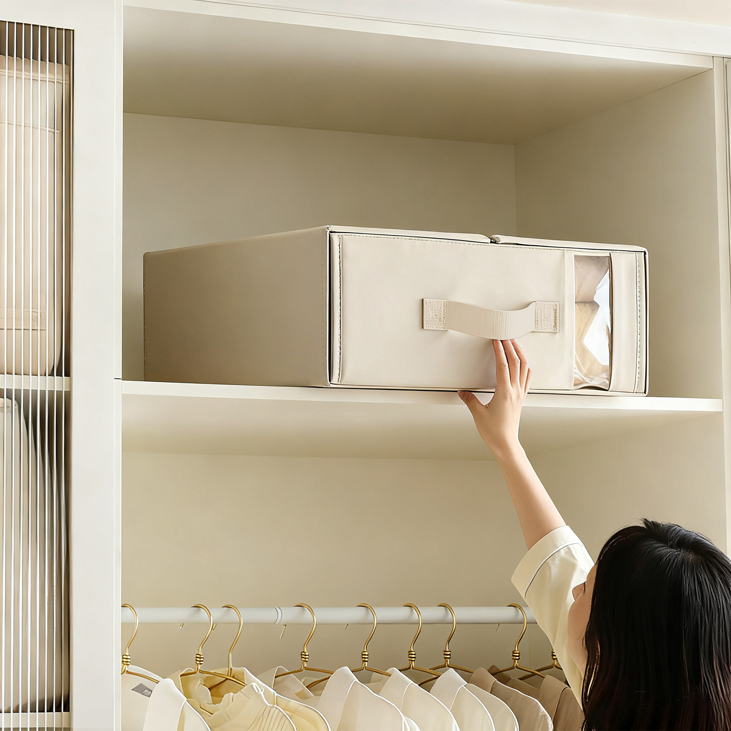日本床品衣物布艺收纳神器