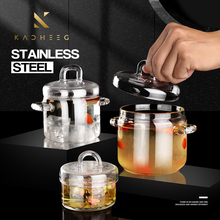 速发燕窝炖盅玻璃隔水炖小汤盅婴儿宝宝家用一人份蒸蛋碗罐杯