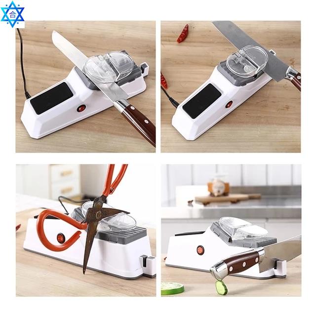 极速.USB Electric Knife Sharpener AdjustablNe For Kitchen Kn