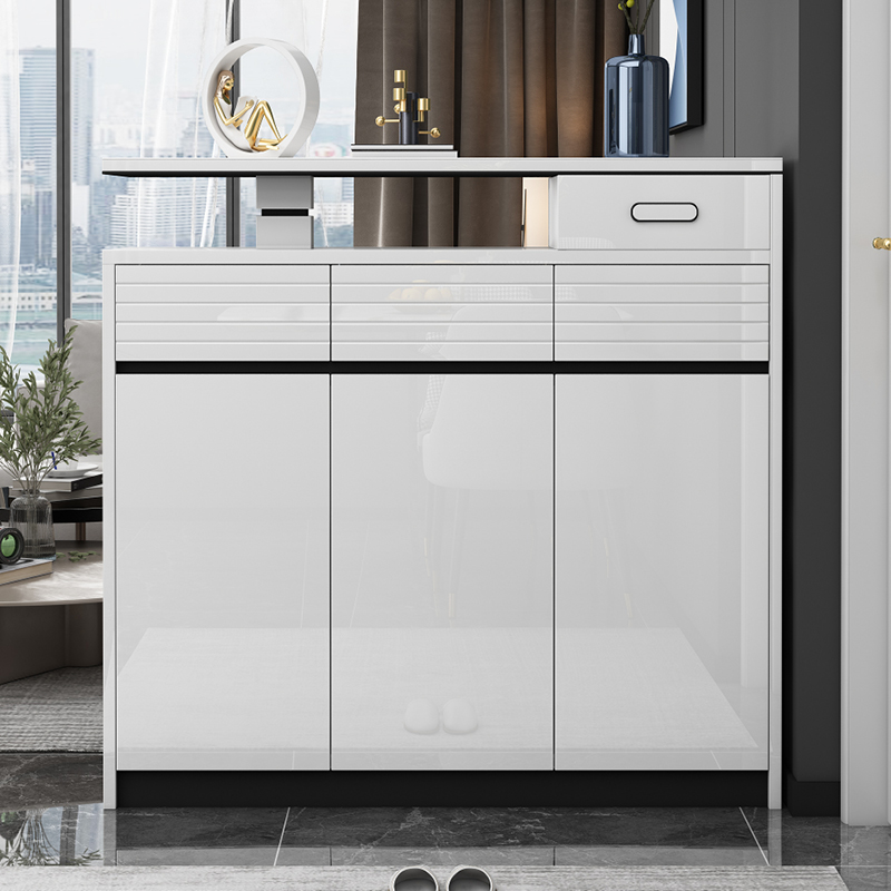 极速家用门口g鞋柜双面烤漆简约现代大容量储物进门厅省空间玄关