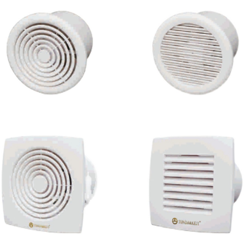 极速促众志 d管道式换气扇 方型 100250 190m3/h 家庭用排风