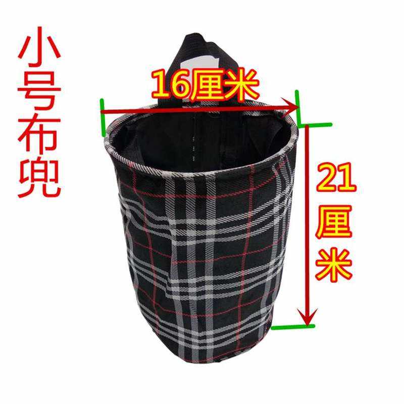 极速电动摩托车后j货框儿童遛溜娃神器布兜推车帆布置物筐自行车