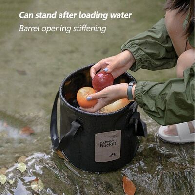 极速Multidfunctional Collapsible Bucket Foldable Camping