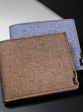 极速Deanim Wallets Purses Men Women Inserts Business Foldabl