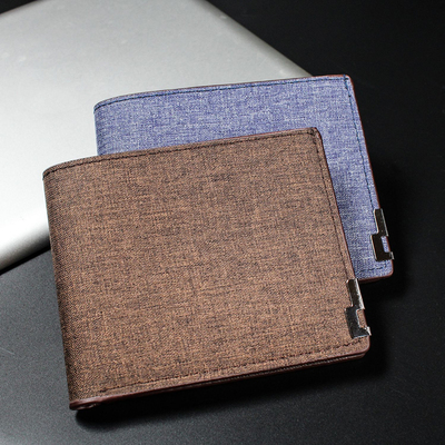 极速Deanim Wallets Purses Men Women Inserts Business Foldabl