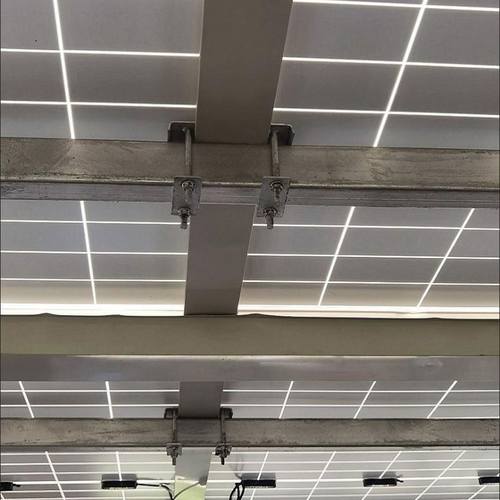 极速光伏压板镀锌光伏新型防水槽压板太阳M能压板单孔双孔光伏支