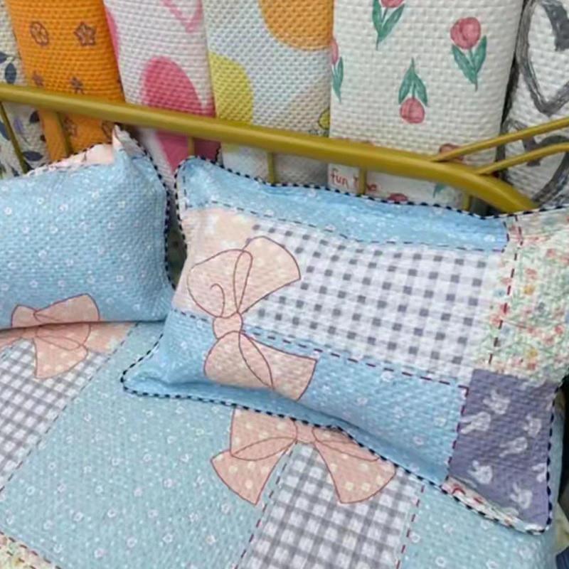 极速2023新款新款一对装芦荟棉枕头B套48x68cm柔软舒适学生宿舍家