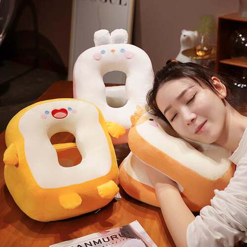 极速趴着睡专用枕头工位午休坐着学生午睡L冰枕中午趴桌子睡觉神