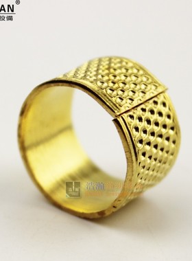 极速手缝针防刺i手针箍金黄色顶针套金属顶针 顶帽 指套 针线活针