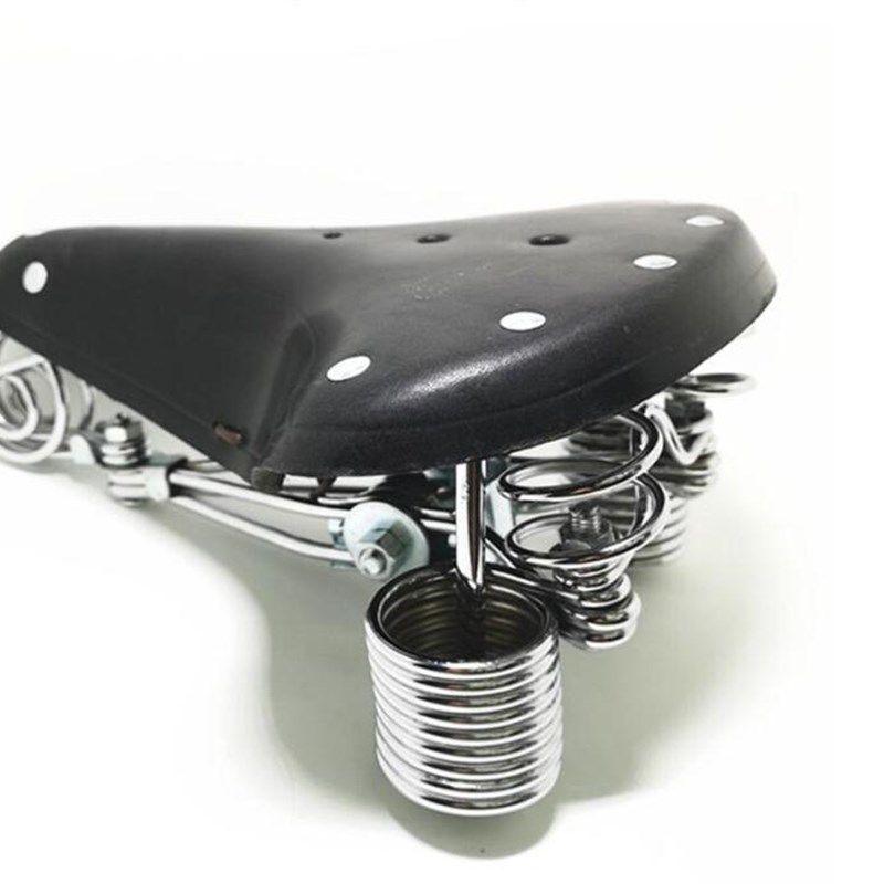 极速新款牛皮坐垫/牛皮A鞍座/真牛皮自行车坐垫