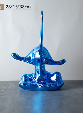 极速现代简约创意k长鼻子人像摆件样板房书房客厅儿童房售楼处软