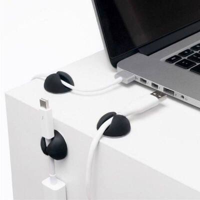 极速10/2d0 Pcs Cable Winder cable Organizer Cable Clip Desk