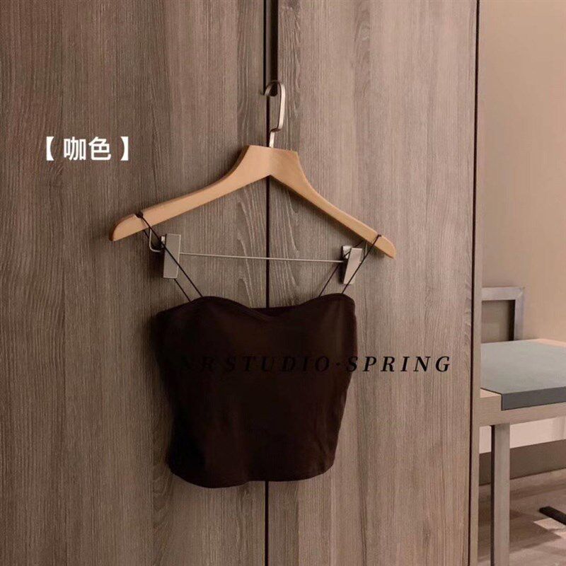 极速春夏少女美背内衣s可拆裹胸女抹胸外穿内搭吊带打底衫