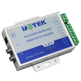 485转光纤转换器多模光电转N换器光电猫光纤UT 极速宇泰232 422