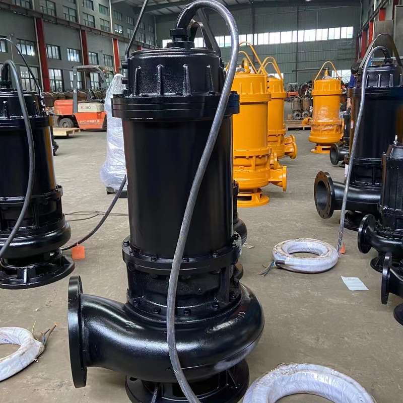 极速新品新品WQ型号无堵塞防汛自动搅匀E排涝大流量VL潜污泵污水