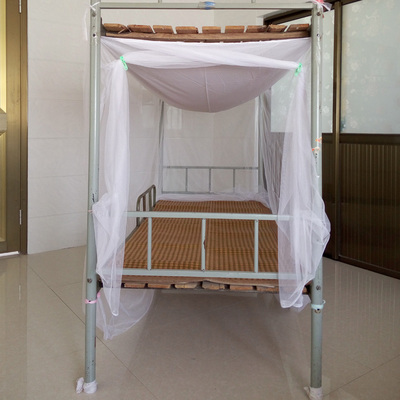 极速超加密大蚊帐学生宿舍校工地寝D室上铺下铺90单人牀适合单门