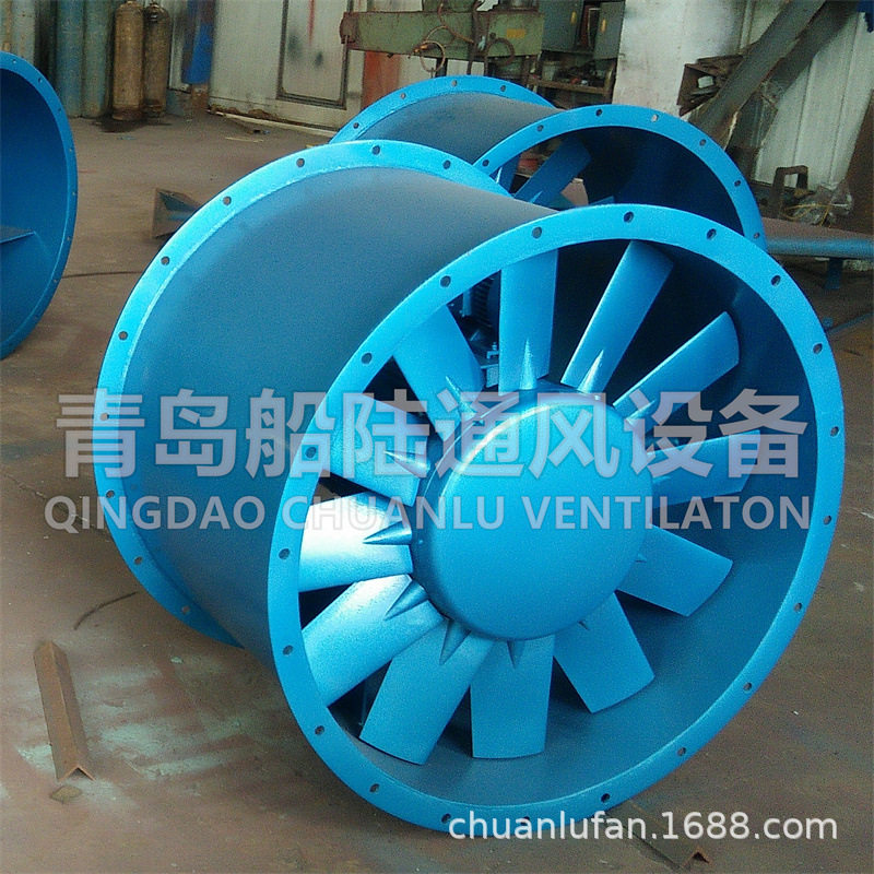 船陆CZ140A舰船用轴流通风机带底座可移动式风机防腐轴流风机