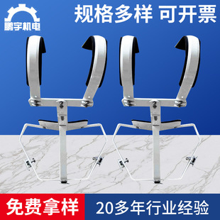 铝合金三连行进军鼓背架 白色三连行进打击乐军鼓背架 乐器配件