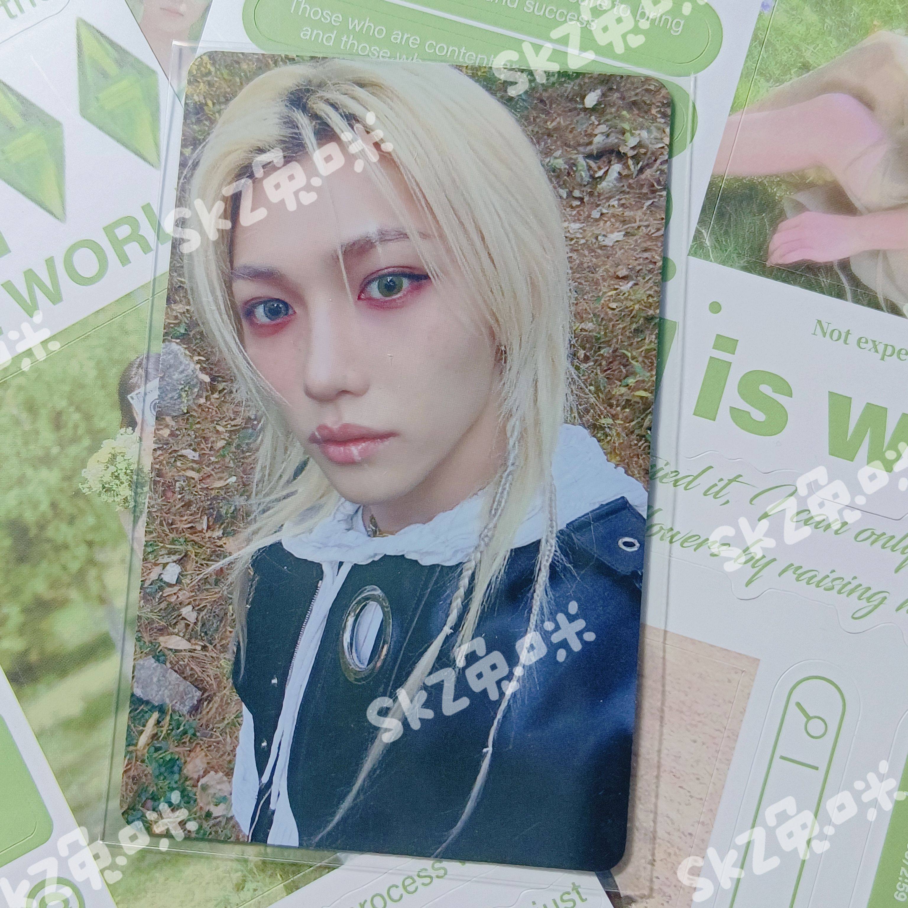 felix small card genuine Li Longfu small card Straykids genuine peripheral fans withdraw skz small card benefits