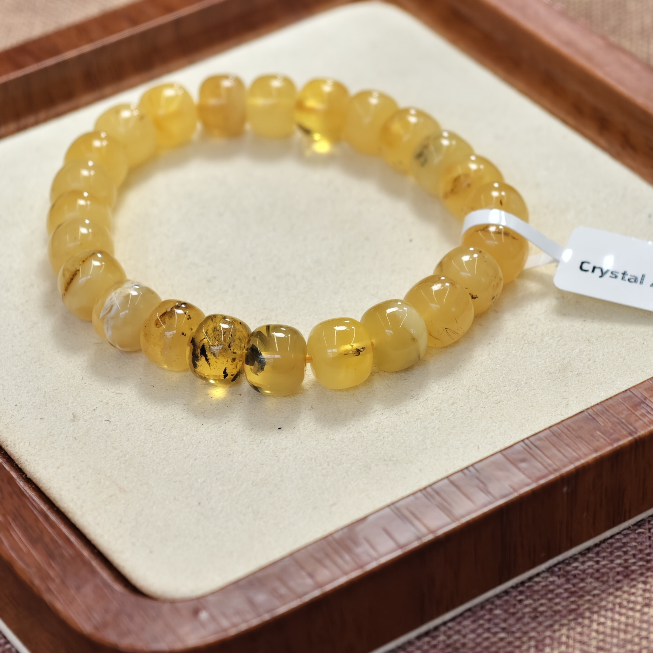 NO.764/765/766/767/ 768蜜蜡琥珀手串手链金珀卡10重7.39g 9.41g