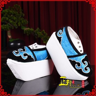 速发正龙戏装新款京剧戏曲厚底靴古装纸舞台越剧三义斋北京鞋底小