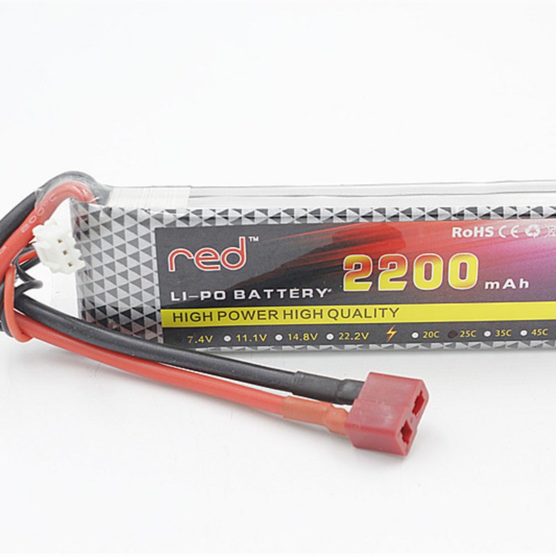 速发模型2S锂 7.4V 船模航模车模拖头泥头车25C锂