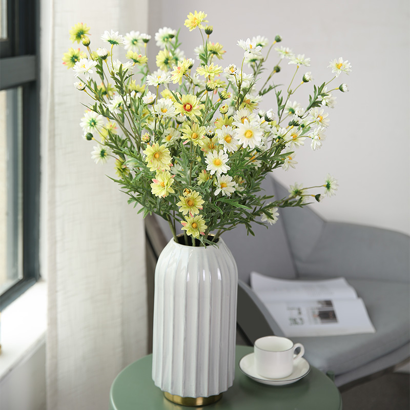 速发丁香菊花料内摆设餐干花束塑室花艺假花装饰桌花客厅插花摆件