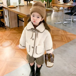 宝宝加绒小外洋气儿.童冬装 速发.童套羔毛童羊秋冬季 202新款