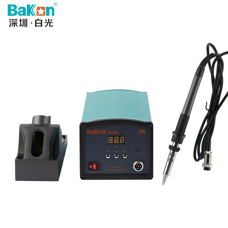 速发白光150W/200变高频数显恒大温焊台BK00A调W压器功率焊接电烙