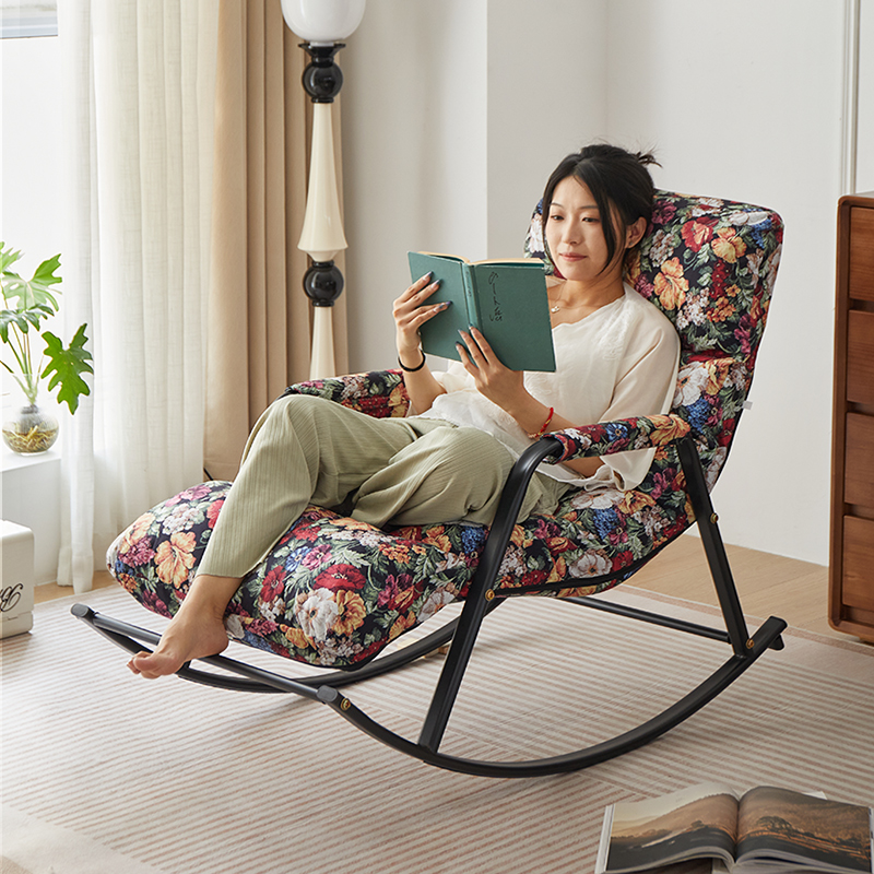 速发客休摇摇椅躺椅成人台休闲懒人沙发睡厅椅子家用摇椅大人可午