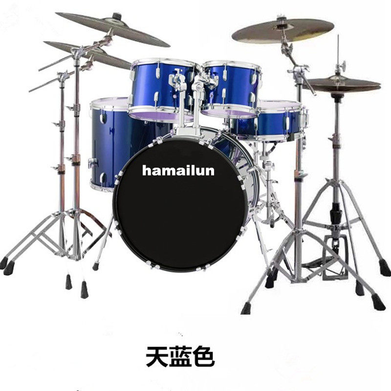 哈麦伦架子鼓成人儿童爵士鼓5鼓2镲4镲初学者入门练习专业演奏