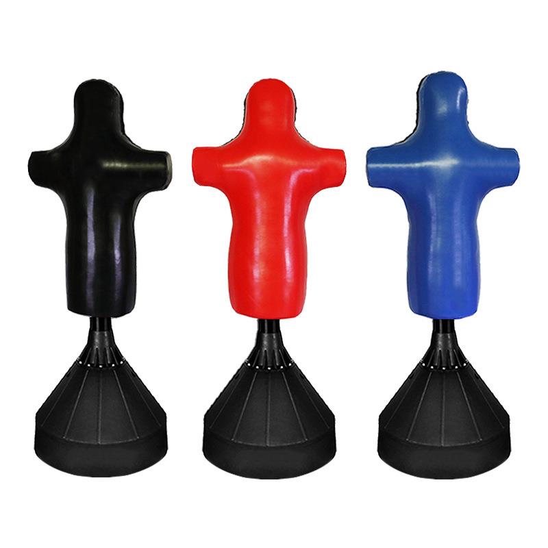 沙袋拳击家用人形立式不倒翁假人沙包儿童墙靶成人散打训练器材桩