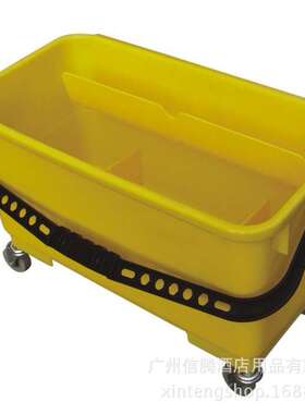 白云AF08402清洁户外桶B拖把桶挤水压水桶带轮移动榨水车清洁