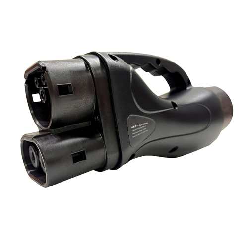 直销直流桩电动汽车适配器GBT转CCS2转换头支持大功率充电站