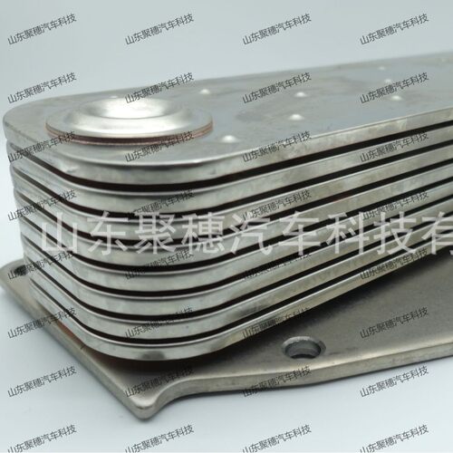 重汽潍柴WD610/WP10/WD10机油冷却器61500010334机油冷却器芯