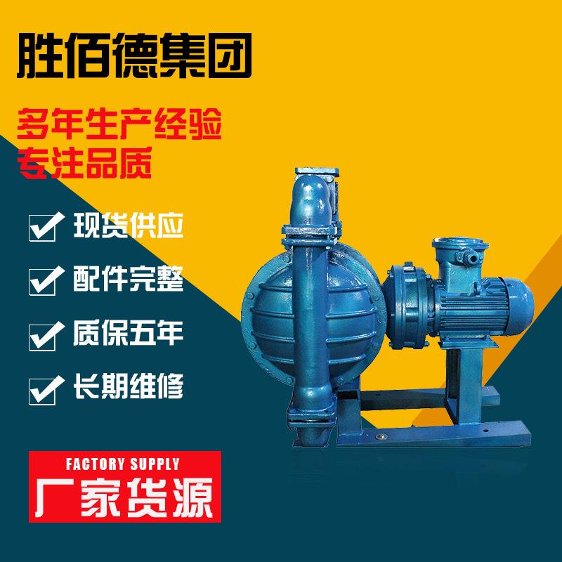 温州生产DBY-80电动隔膜泵铸铁隔膜泵摆线式隔膜泵