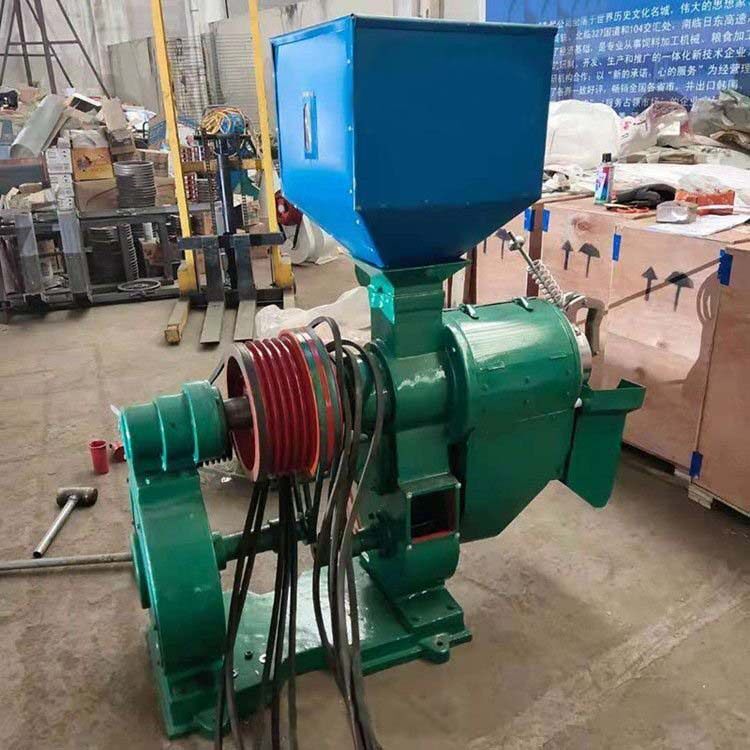 家用稻谷细糠双风道碾米机小型铁辊谷子打米机多功能水稻脱壳机