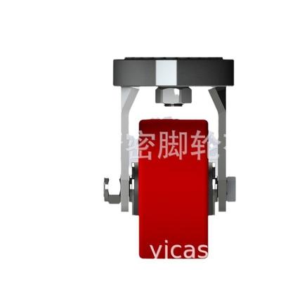 400kgs重型4寸重型轮耐磨高强度加强型抗冲击波盘江龙脚万向轮