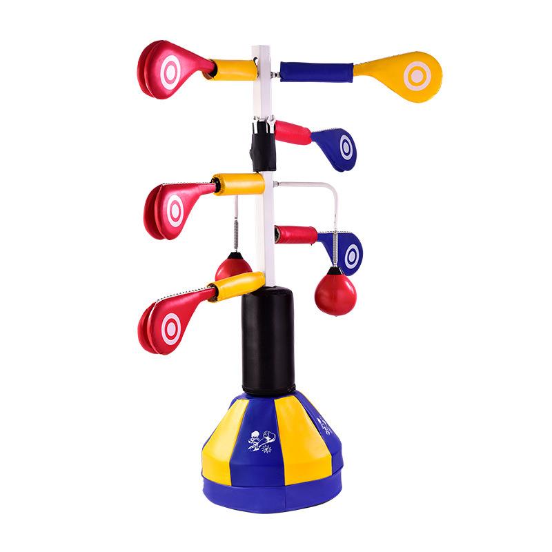 跆拳道多功能脚靶训练靶固定架儿童成人立式不倒翁跆拳道训练器材