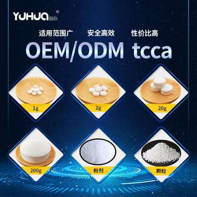 钰化儿童泳池消毒片含氯灭藻剂三氯异氰尿酸速溶片强氯精泡腾片2g